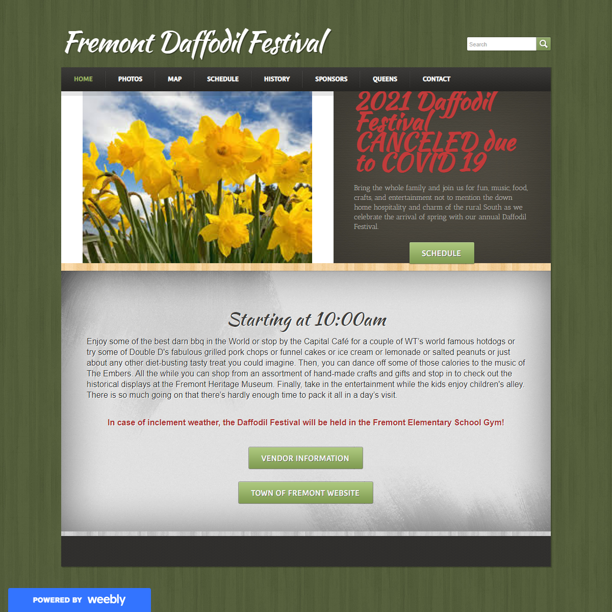 A complete backup of https://fremontdaffodilfestival.weebly.com/