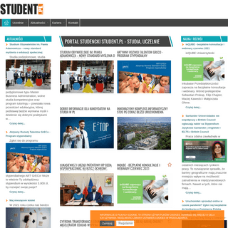 Portal studencki STUDENT.PL - Studia, Uczelnie wyÅ¼sze, Stancje