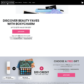 A complete backup of https://boxycharm.com