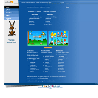 Skalemoe - touchscreen kindersoftware - Chato BV Nunspeet digitale lesstof edutainment entertainment educatief software kinderen