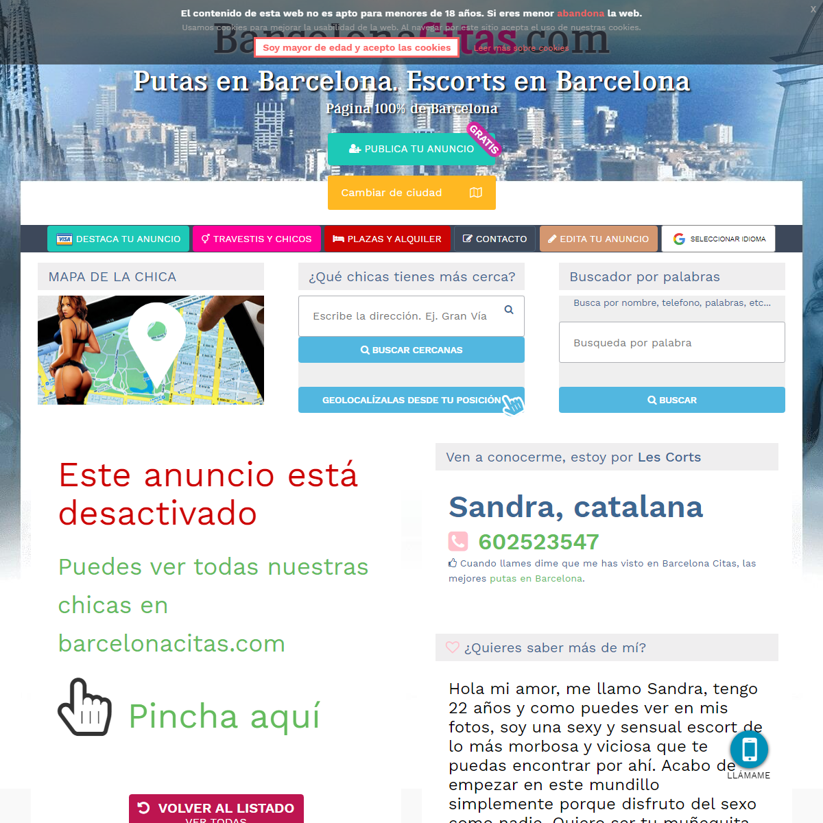 A complete backup of https://www.barcelonacitas.com/putas-barcelona-55133-sandra-catalana-602523547