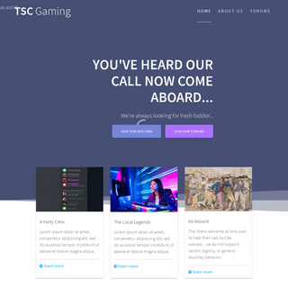 TSC Gaming â€“ The Sirens are Calling