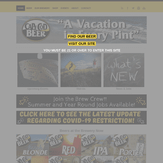 A complete backup of https://capecodbeer.com