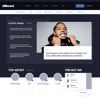 Billboard - Music Charts, News, Photos & Video - Billboard