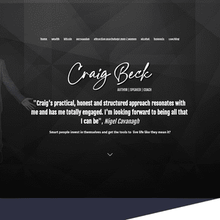 A complete backup of https://craigbeck.com