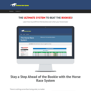 A complete backup of https://thehorseracesystem.com