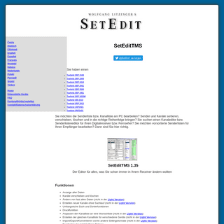 A complete backup of https://www.setedit.de/SetEdit.php?spr=1&Editor=106