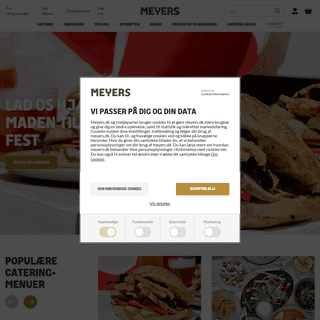 Meyers - Bestil Meyers mad til virksomheder og privat