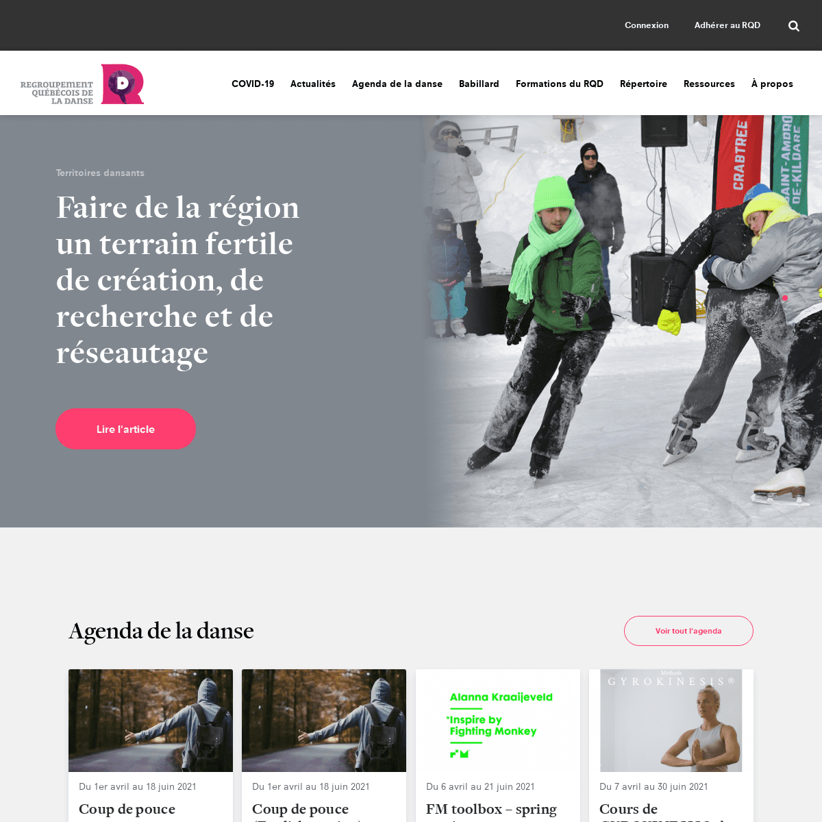 A complete backup of https://quebecdanse.org