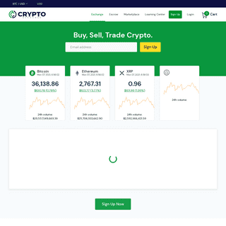 A complete backup of https://cryptoexchange.com
