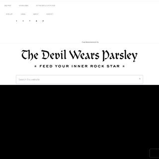 A complete backup of https://thedevilwearsparsley.com