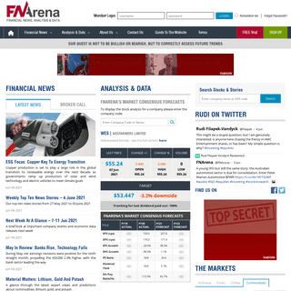 Financial News, Analysis and Data - Australian Stock Market - FNArena
