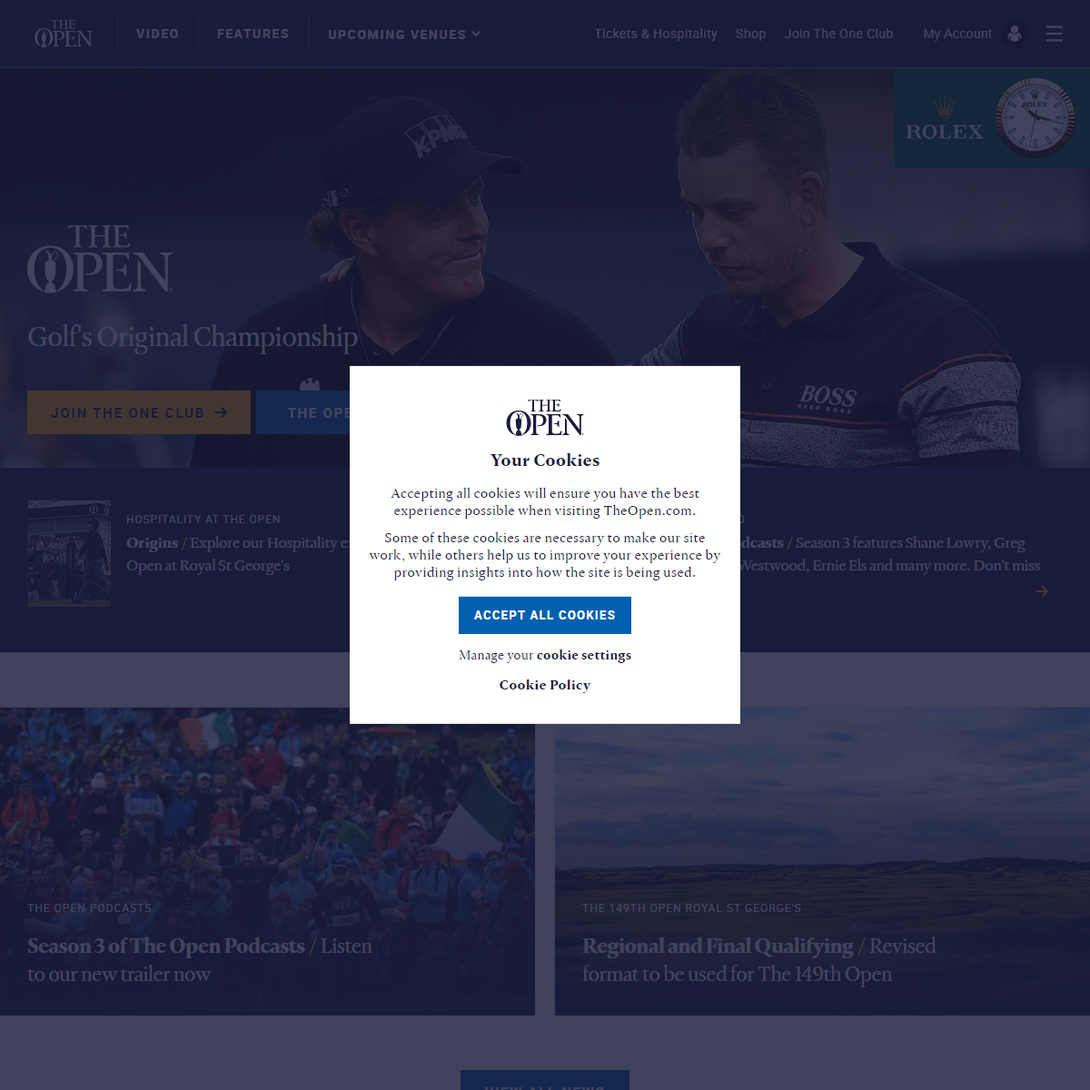 A complete backup of https://www.theopen.com/