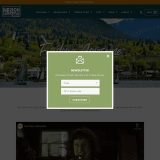 Nelson Kootenay Lake Tourism - Official Site for Travel Info