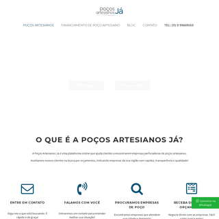 Homepage - PoÃ§os Artesianos JÃ¡