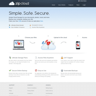ZipCloud -- Online Backup, Computer Backup and PC Backup for Home and Business from ZipCloud