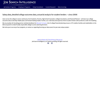 A complete backup of https://jobsearchintelligence.com