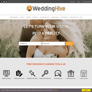 A complete backup of https://weddinghive.co.uk