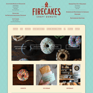 Firecakes Donuts â€“ Small batch artisan donuts made fresh daily in our bake shops