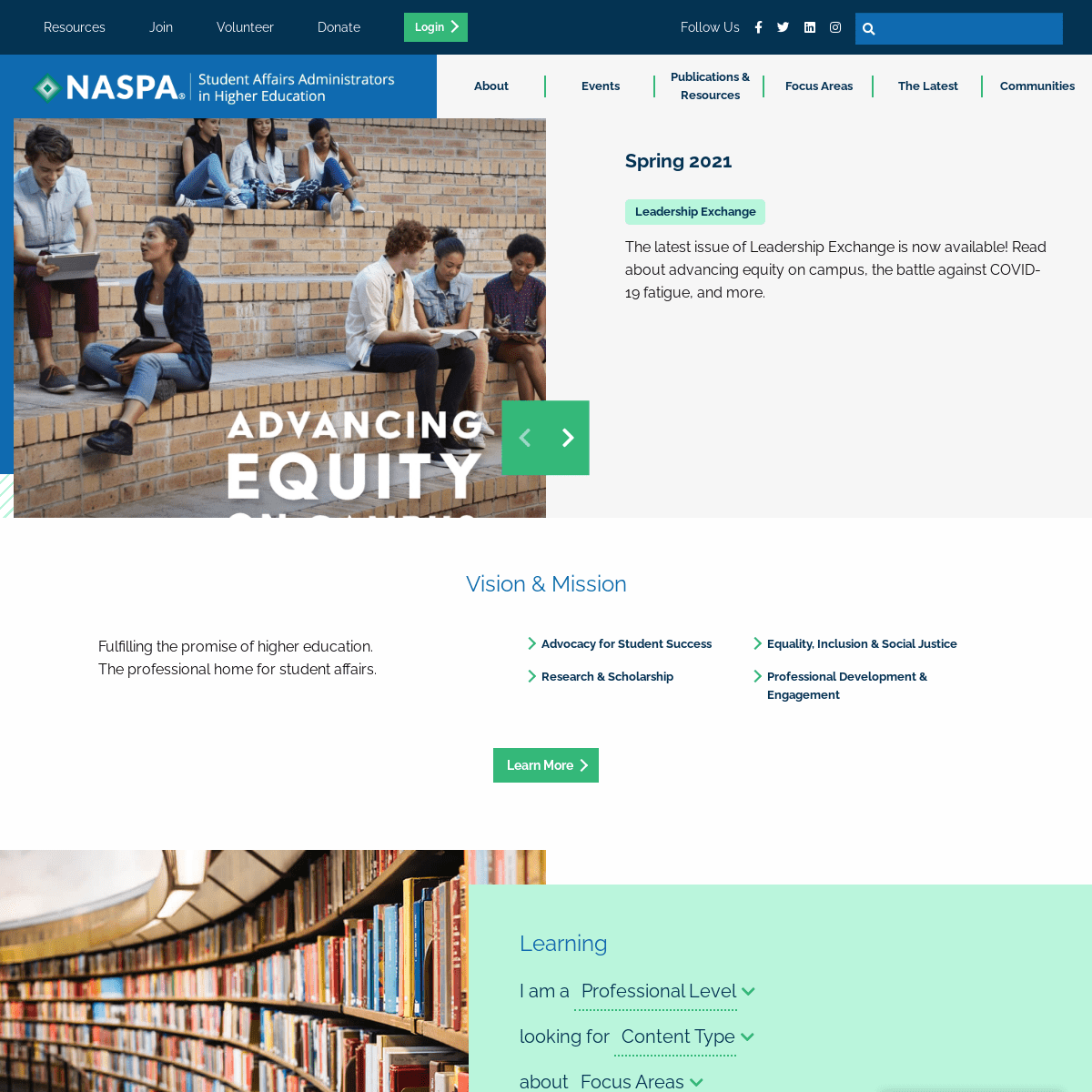 A complete backup of https://naspa.org