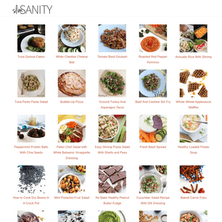 Slim Sanity - Real Food for Busy People + Crafts & Decor Ideas