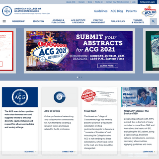 Home Page - American College of Gastroenterology
