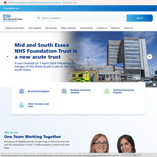 Welcome to the website of Mid and South Essex NHS Foundation Trust - Mid and South Essex NHS Foundation Trust