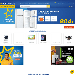 Euronics la mayor cadena de tiendas de electrodomÃ©sticos de Europa