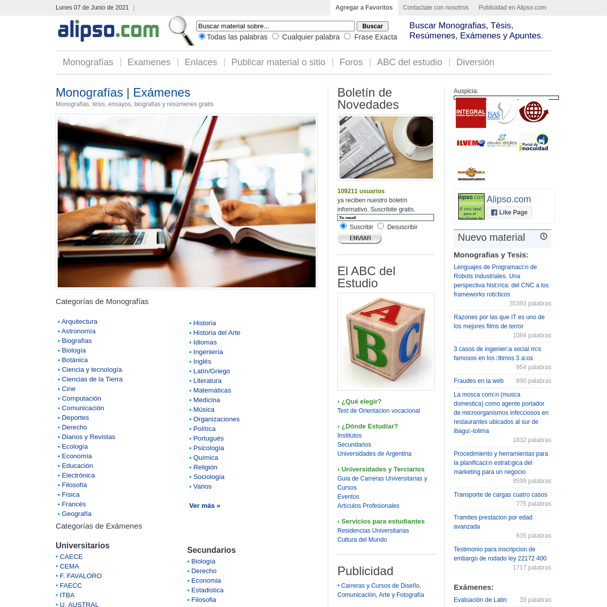 A complete backup of https://alipso.com