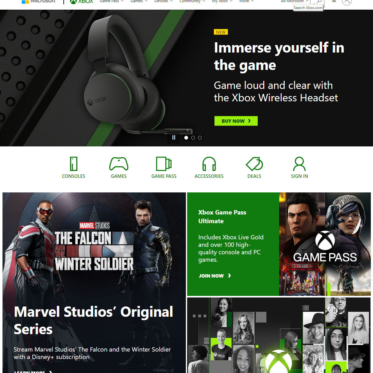 A complete backup of https://www.xbox.com/