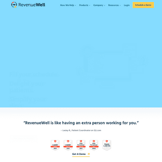 A complete backup of https://revenuewell.com