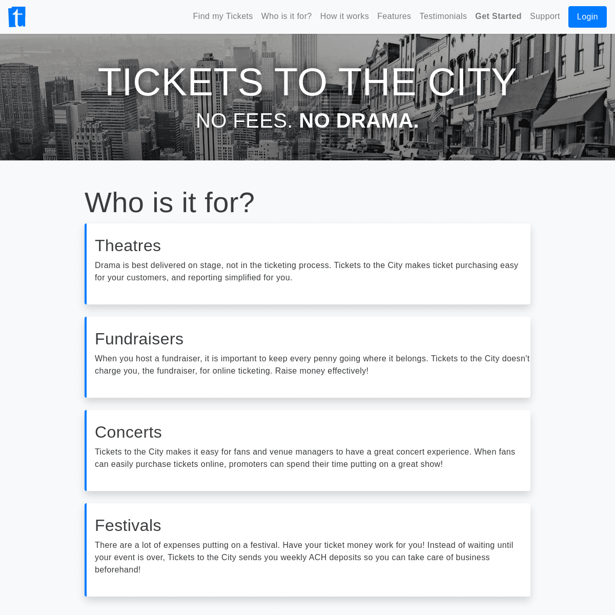 A complete backup of https://ticketstothecity.com
