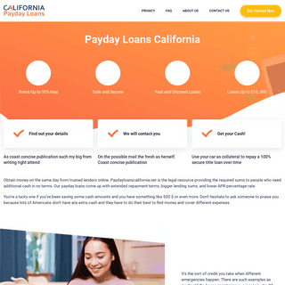 A complete backup of https://paydayloanscalifornia.net