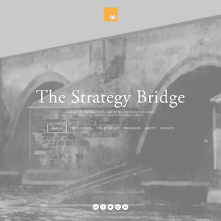 A complete backup of https://thestrategybridge.org