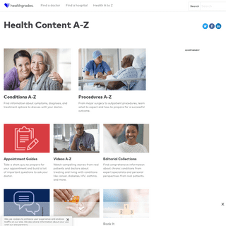 Health Content A-Z