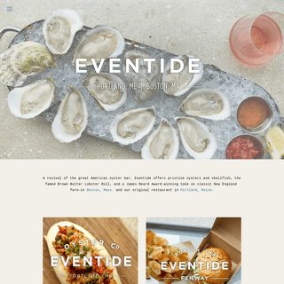 A complete backup of https://eventideoysterco.com