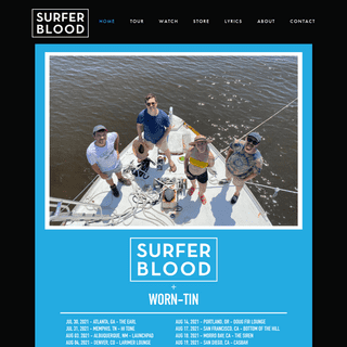 A complete backup of https://surferblood.com