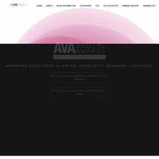 AVA Digital Awards â€“ Honoring Excellence in Digital Creativity, Branding + Strategy