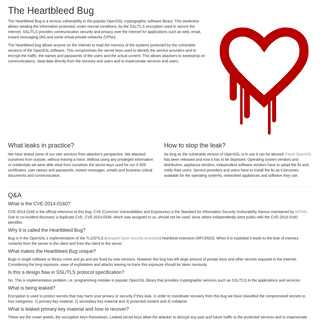 A complete backup of https://heartbleed.com
