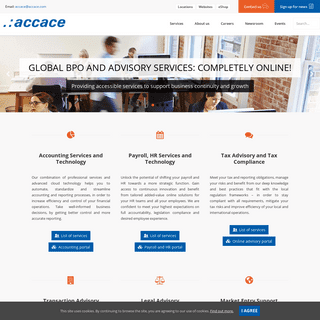 A complete backup of https://accace.com