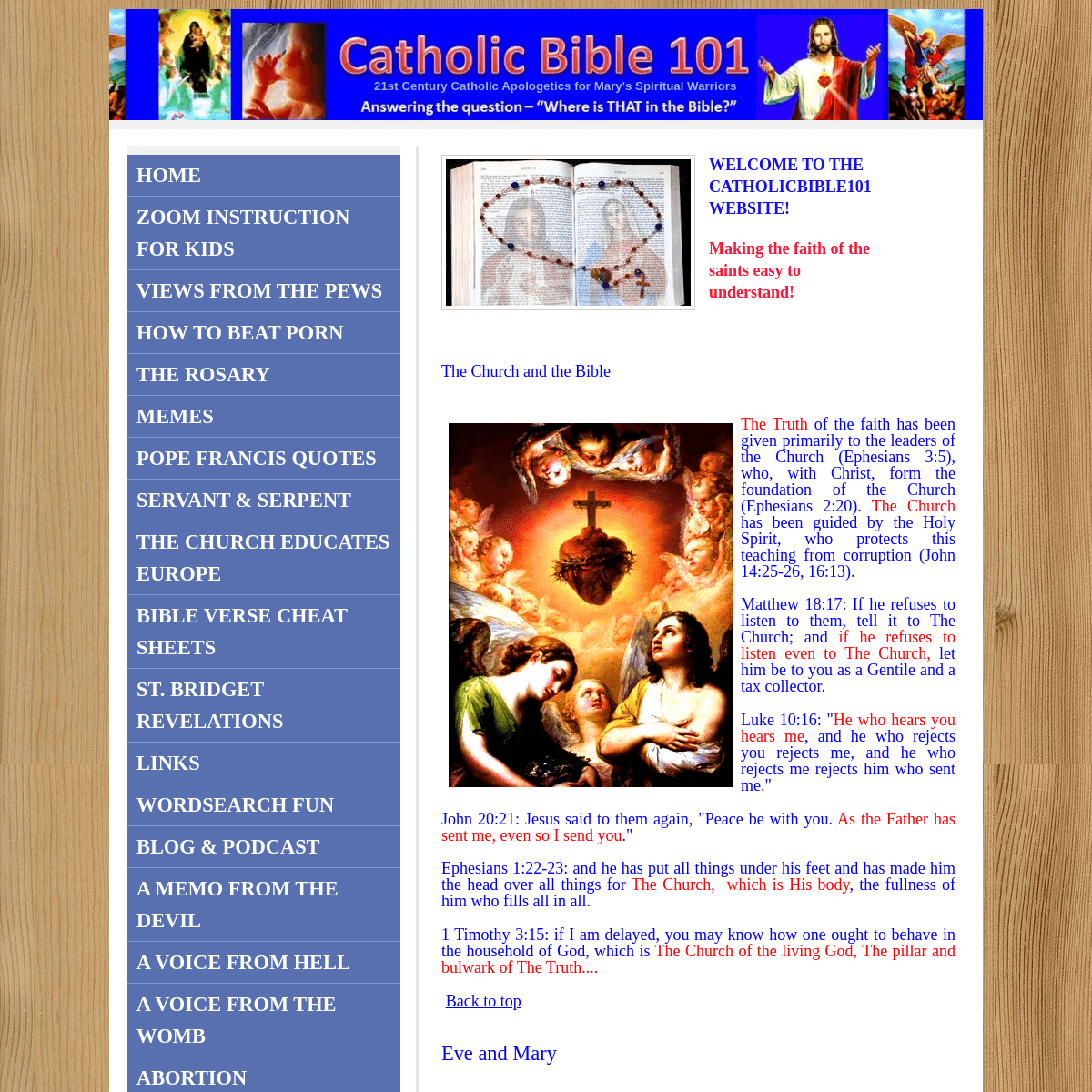 A complete backup of https://catholicbible101.com