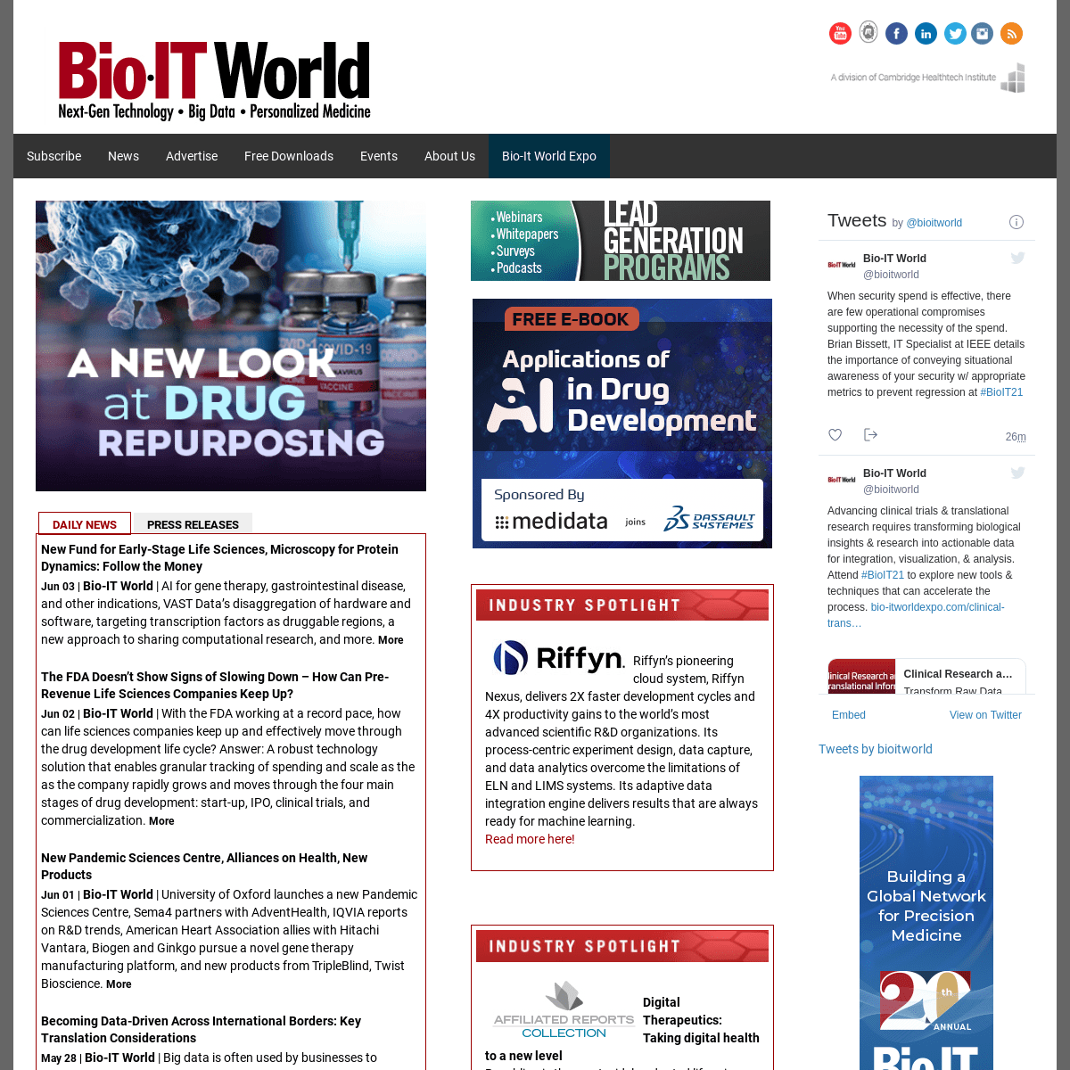 A complete backup of https://bio-itworld.com