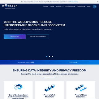 A complete backup of https://horizen.global