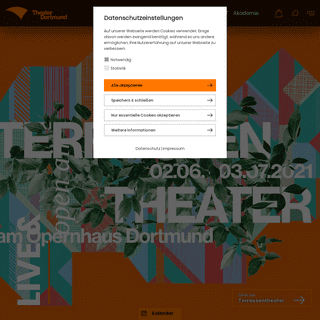 Startseite- Theater Dortmund