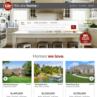 Allen Tate Realtors - Real Estate in Charlotte, Triad, Triangle NC and Upstate SC