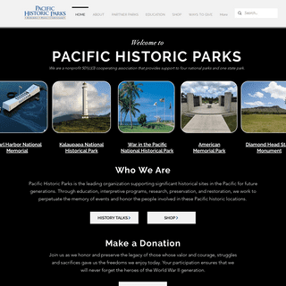 A complete backup of https://pacifichistoricparks.org