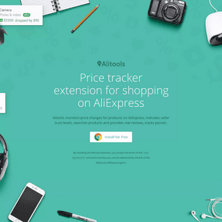Alitools â€” AliExpress Price Tracker Extension- Price History, Shopping Assistant