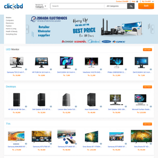 ClickBD - The Largest E-commerce Site in Bangladesh - Get the best products at lowest possible prices