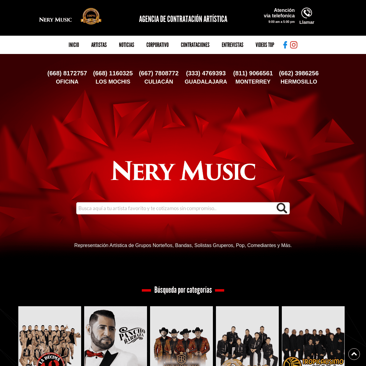 Contrataciones Musicales Nery Music - Nery Music