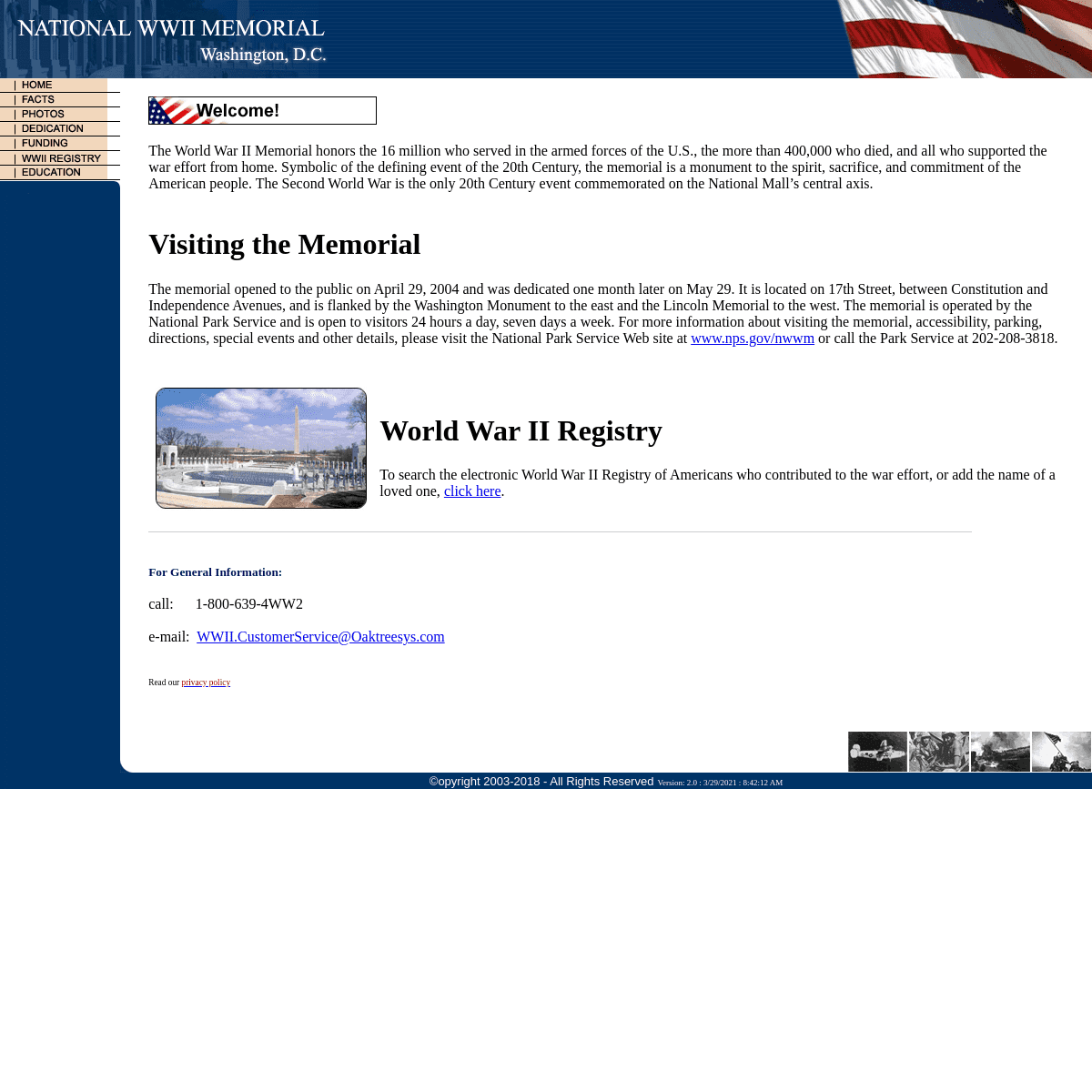 A complete backup of https://wwiimemorial.com